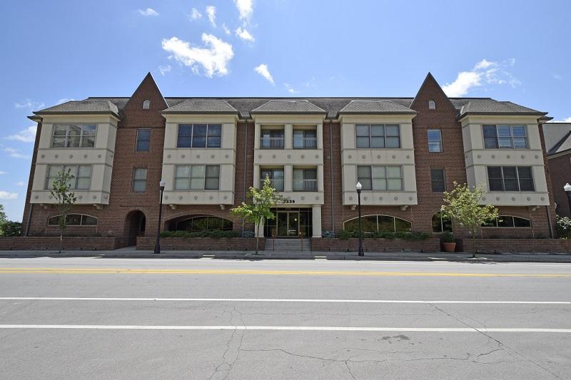 Exterior view of Waterfront East condominiums in East End, Cincinnati